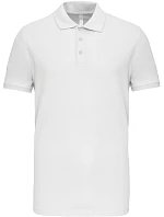 Kariban K 239 Pánské elastické piqué polo 20.K239 white