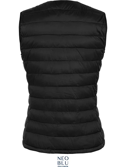 Men Pánská prošívaná vesta deep black model 22499657 - NEOBLU Men Pánská prošívaná vesta deep black model 22499657 - NEOBLU