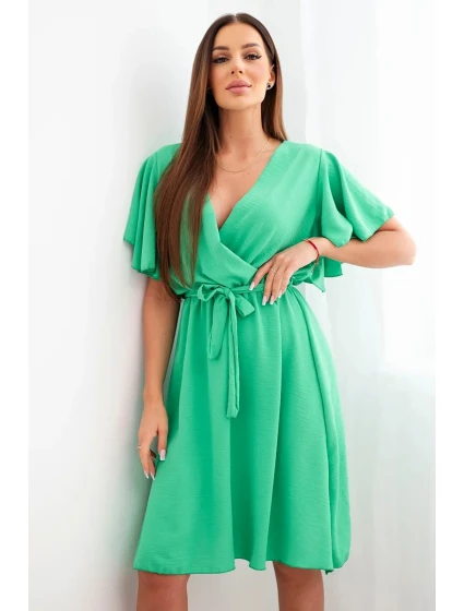 Šaty s překládaným výstřihem fango Šaty s překládaným výstřihem fango