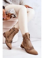 kožené boty Camel model 21574545 - Zazoo