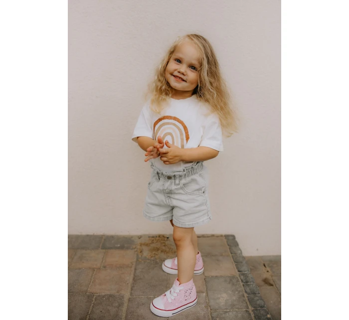 Dětské vysoké tenisky Pink Mona Dětské vysoké tenisky Pink Mona