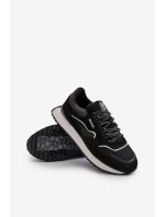 Pánské tenisky Big Star NN174321 s paměťovou pěnou Černé Pánské tenisky Big Star NN174321 s paměťovou pěnou Černé