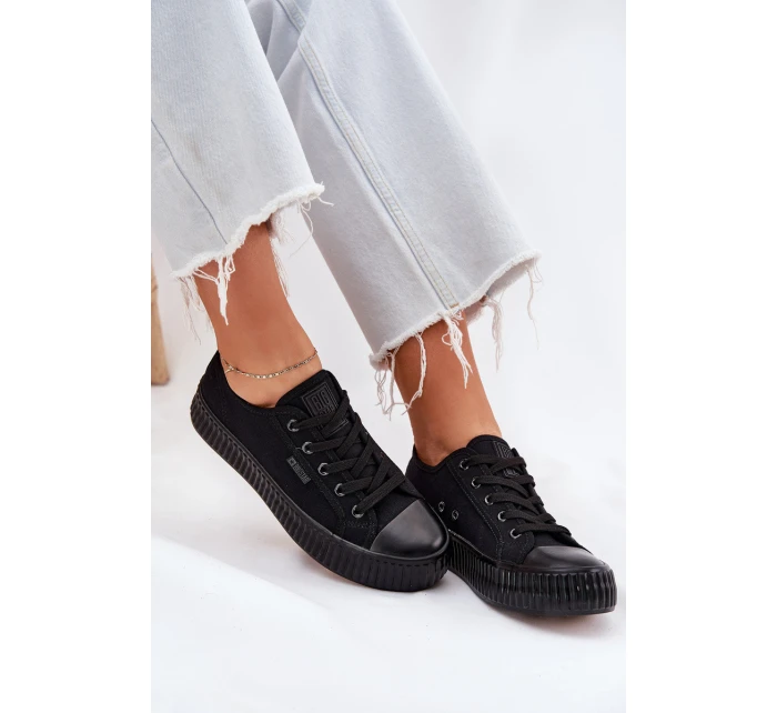 Dámské Textilní Tenisky Na Platformě Big Star model 21694342 Černé - Big Star Shoes Dámské Textilní Tenisky Na Platformě Big Star model 21694342 Černé - Big Star Shoes