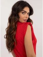 Halenka DHJ BZ model 20606039 červená - FPrice Halenka DHJ BZ model 20606039 červená - FPrice