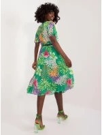 Šaty DHJ SK 13162 3.90 zelená