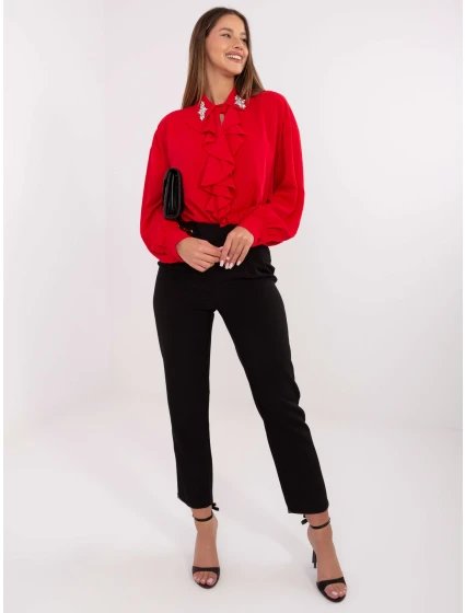 Bluzka IT BZ model 21768573 czerwony - FPrice Bluzka IT BZ model 21768573 czerwony - FPrice