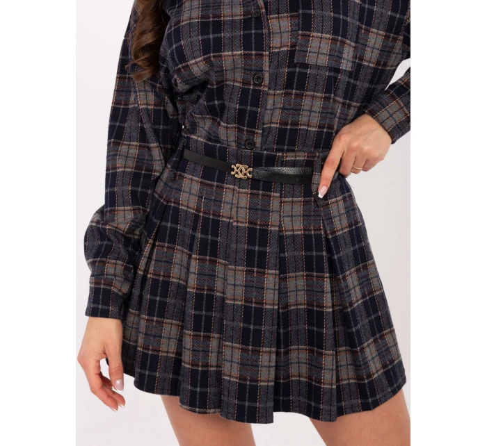 Spódnica IT SD model 21465935 granatowy - FPrice Spódnica IT SD model 21465935 granatowy - FPrice