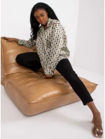 Koszula LK KS model 21127017 jasny beżowy - FPrice Koszula LK KS model 21127017 jasny beżowy - FPrice