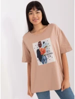 Tričko LK TS 509353.25P béžová Tričko LK TS 509353.25P béžová