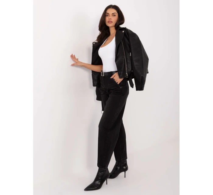 Spodnie jeans SP  czarny model 21789139 - FPrice