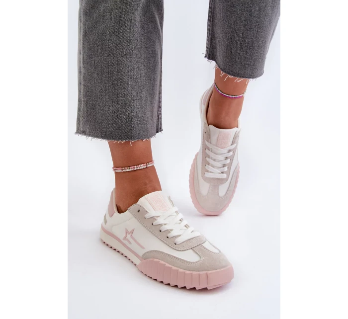 Dámské nízké tenisky Big Star Růžové Dámské nízké tenisky Big Star Růžové