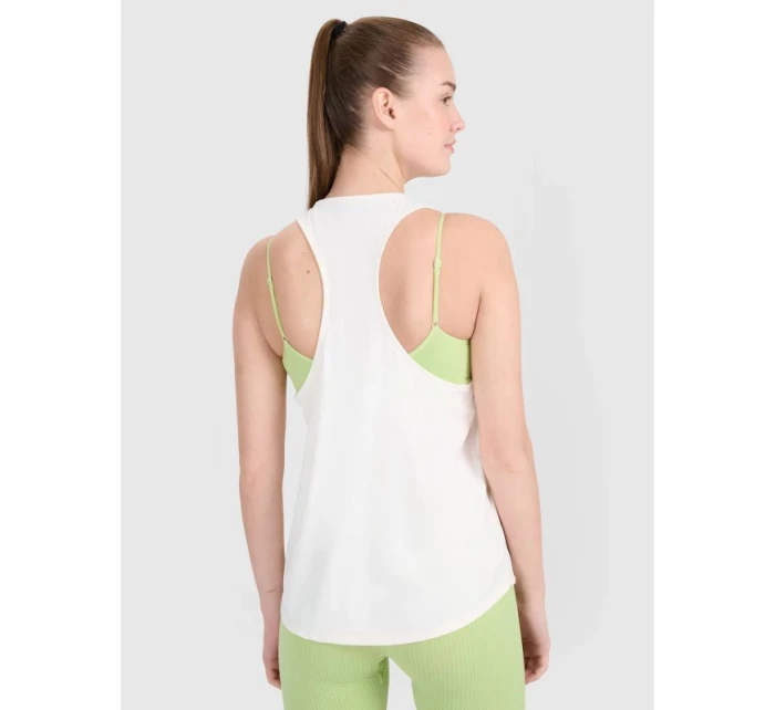 Dámský oversize rychleschnoucí tréninkový top 4F 4FWSS25TFSLF412-11S Dámský oversize rychleschnoucí tréninkový top 4F 4FWSS25TFSLF412-11S