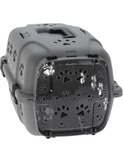 PŘEPRAVKA NA ZVÍŘATA O ROZMĚRECH 48X32X30 CM - ČERNÁ