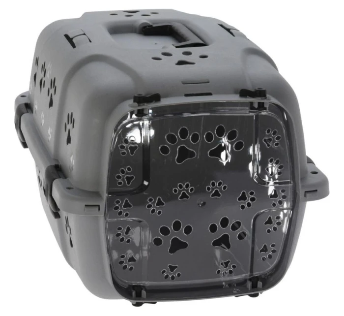 PŘEPRAVKA NA ZVÍŘATA O ROZMĚRECH 48X32X30 CM - ČERNÁ