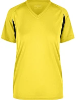 JN 316 Dámské běžecké tričko model 22485894 yellow/black - Daiber JN 316 Dámské běžecké tričko model 22485894 yellow/black - Daiber