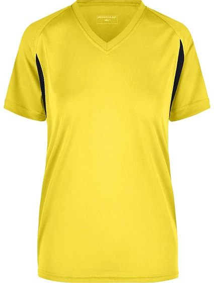 Daiber JN 316 Dámské běžecké tričko 02.0316 yellow/black Daiber JN 316 Dámské běžecké tričko 02.0316 yellow/black