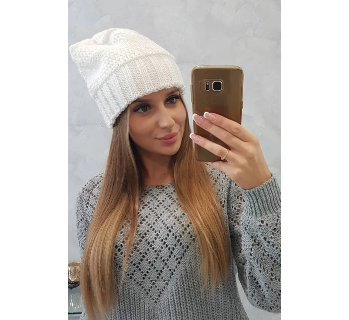 Dámská čepice Danuta K331 bílá Dámská čepice Danuta K331 bílá