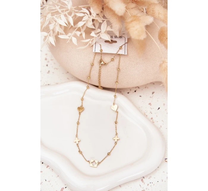 Náhrdelník se  ocel zlatý model 21776865 - Boto