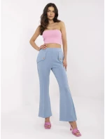 Kalhoty DHJ SP model 21034906 modré - FPrice Kalhoty DHJ SP model 21034906 modré - FPrice