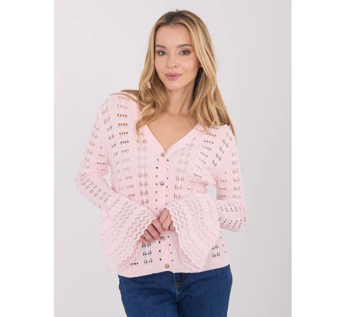 Sweter PM SW model 21821358 jasny różowy - FPrice