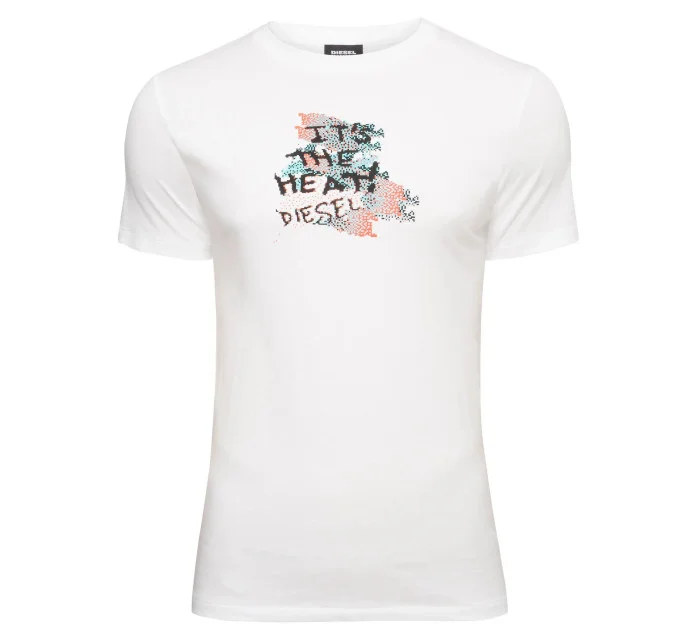 Pánské Tričko s krátkým rukávem 00SZU9-0GASC-100 - Diesel Pánské Tričko s krátkým rukávem 00SZU9-0GASC-100 - Diesel