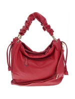 Luxusní červená dámská denní kabelka SCDRB - DAVID JONES