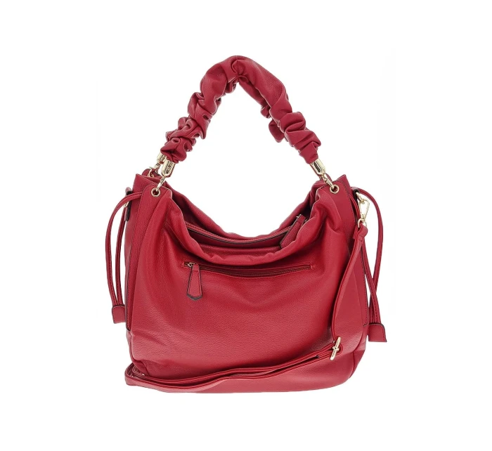 Luxusní červená dámská denní kabelka SCDRB - DAVID JONES