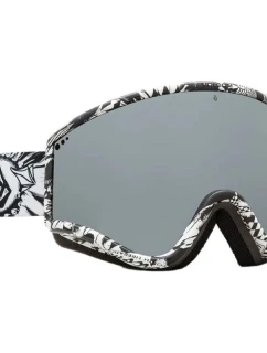 Dámské/pánské lyžařské brýle Volcom YAE OP ART/SILVER CHROME s UV ochranou pro snowboard šedé (VG0722318)
