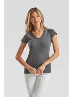 Fruit of the Loom Lady-Fit Valueweight V-Neck T Dámské tričko s výstřihem do V 16.1398 black Fruit of the Loom Lady-Fit Valueweight V-Neck T Dámské tričko s výstřihem do V 16.1398 black