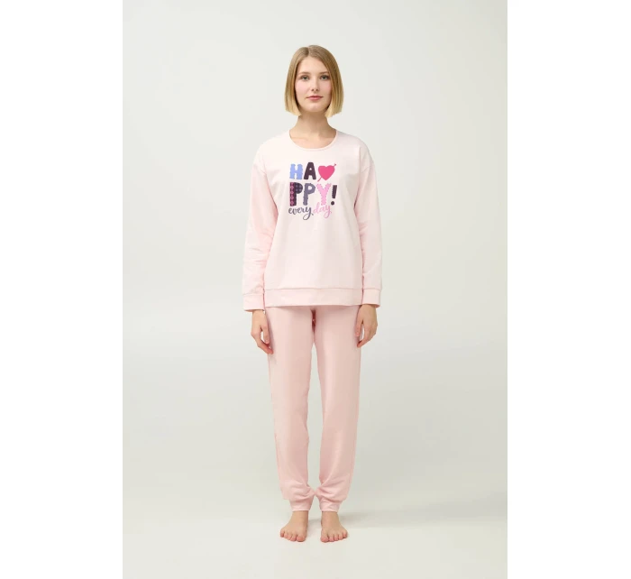 Zimní dámské pyžamo s manžetami model 20833405 - Vamp