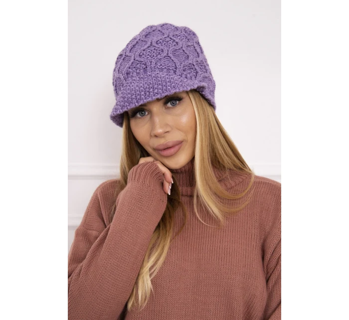 Roma fleecová čepice fialová model 18749873 - K-Fashion