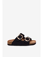 Dámské pantofle na korkové podrážce s  Černé model 22122995 - Lee Cooper