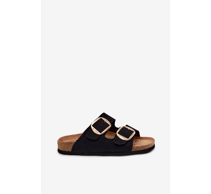 Dámské pantofle na korkové podrážce s  Černé model 22122995 - Lee Cooper