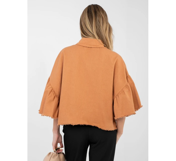 IT KR bunda FL9998.85 tmavě oranžová