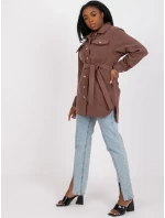 Dámská košile-LK-KS-508481.88-hnědá
