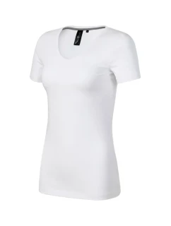 Action V-neck tričko dámské bílá