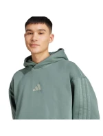 Pánská mikina adidas A SZN W FL HD green JL6538 pánské barvy Pánská mikina adidas A SZN W FL HD green JL6538 pánské barvy