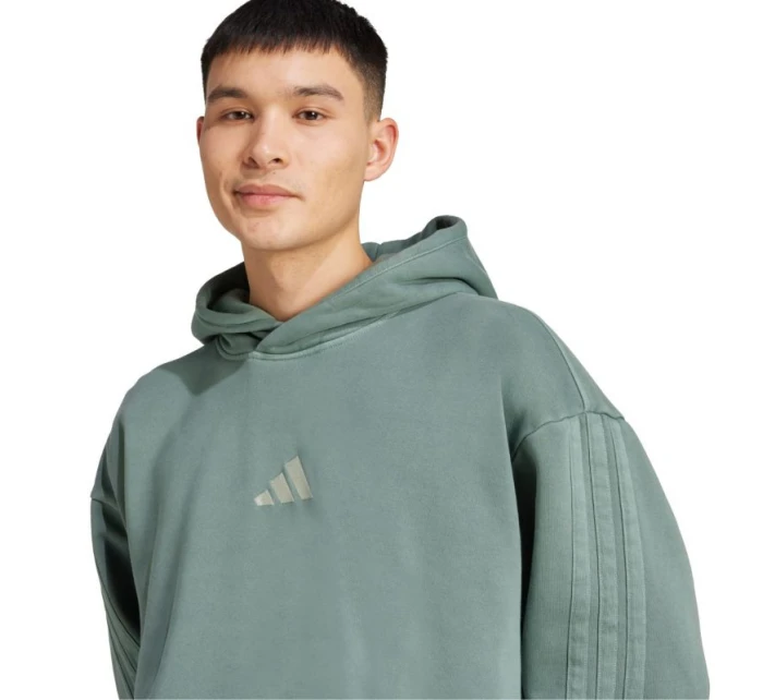 Pánská mikina adidas A SZN W FL HD green JL6538 pánské barvy Pánská mikina adidas A SZN W FL HD green JL6538 pánské barvy