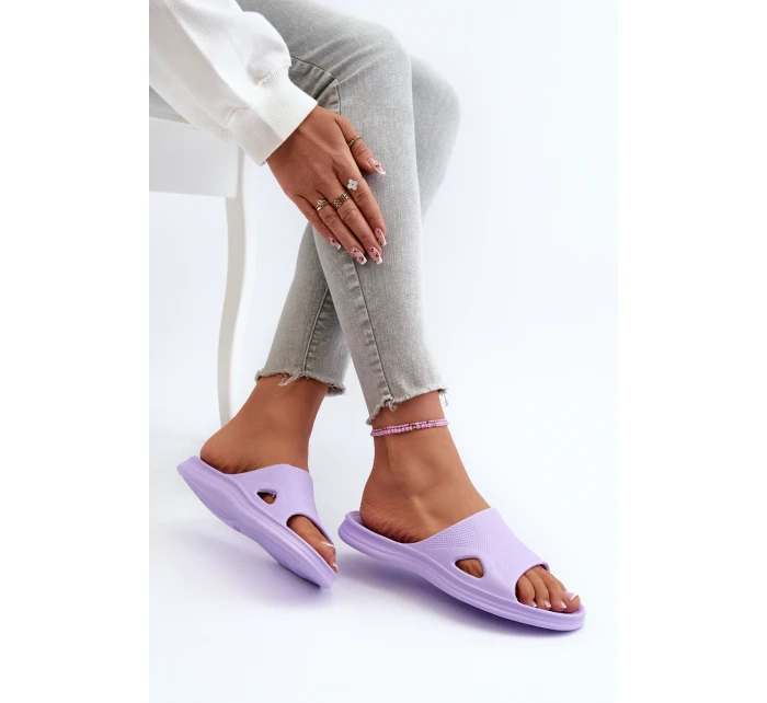 Klasické Dámské Žabky Fialové model 21662072 - Boto Klasické Dámské Žabky Fialové model 21662072 - Boto