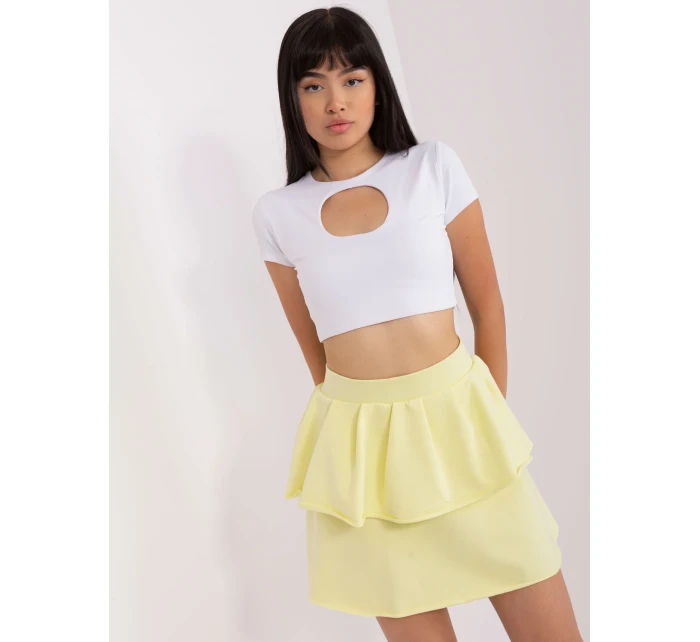 Sukně EM SD HS 20 44.13 světle žlutá