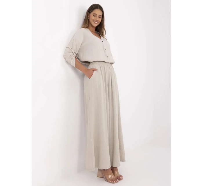 MI kalhoty SP 2563.84 béžová