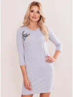 Šaty EN SK 1404.59 šedá