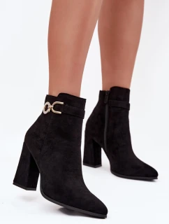 Boty na podpatku  model 216951 Step in style