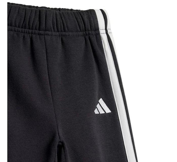 Dětské tepláky Essentials Joggers 3 Stripes Fleece Hoodie black model 21812218 - ADIDAS
