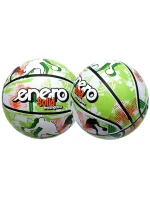 BASKETBAL ENERO SOLID R.7 ZELENÁ A BÍLÁ