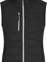 Daiber JN 1327 Dámská strečová fleecová vesta 02.1327 black/black