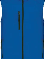 Kariban K 403 Pánská 3-vrstvá softshellová vesta 20.K403 aqua blue