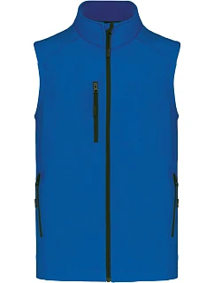 K 403 Pánská 3vrstvá softshellová vesta model 22508892 aqua blue - Kariban