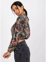 Halenka DHJ BZ 15170.39 černá a béžová