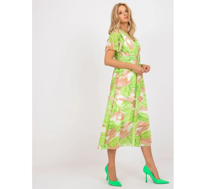 Šaty DHJ SK 15967.54P světle zelená Šaty DHJ SK 15967.54P světle zelená